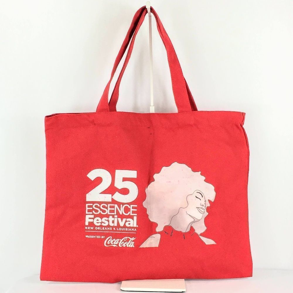 Essence 25th Anniversary Bag Red Festival Canvas Bag